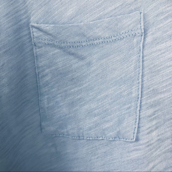 Madewell Whisper Cotton V-neck Pocket Tee Shirt - Picture 6 of 6